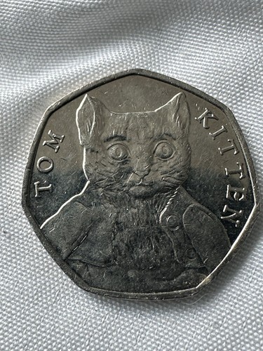 Tom kitten 2016 50p - uk,