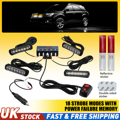 Hazard recovery warning strobe - hazard,