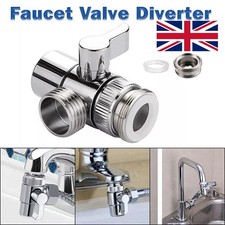 Kitchen Sink Splitter Diverter Valve Water Tap Connector for Toilet Bidet Shower