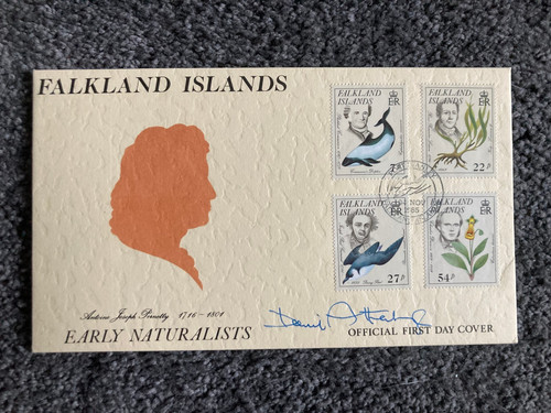 David attenborough signed - attenborough,