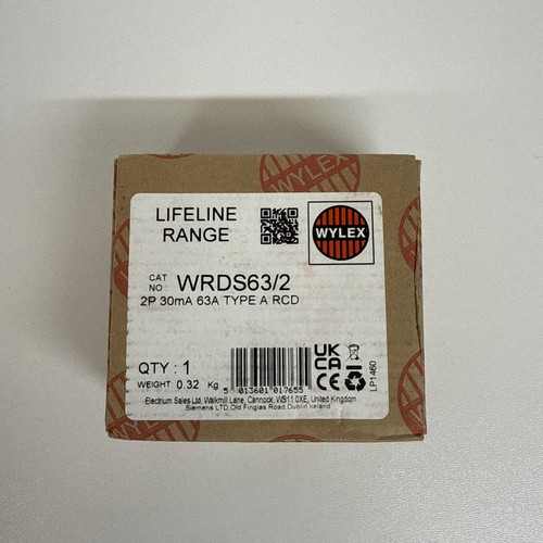 Wylex wrds63 type rcd 63a - a,