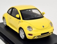 Atlas 1/43 - Volkswagen New Beetle Yellow Diecast Scale Model Car