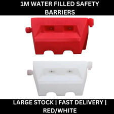 Water Filled Safety Barrier 1m