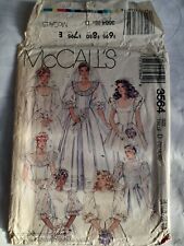 McCall's 3564 1980's Wedding Dress Sewing Pattern. Please See Condition. ...