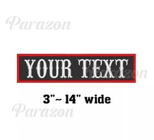 Custom Embroidered Patch