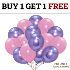 CHROME BALLOONS 12" METALLIC