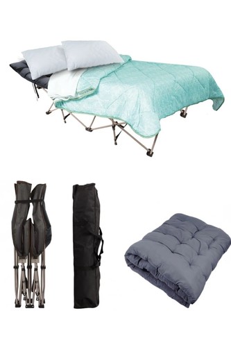 Foldable guest bed - foldable, with