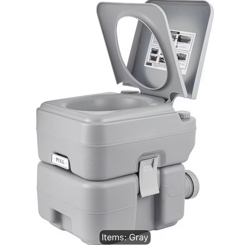 20l portable camping toilet - portable,