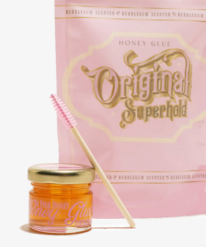 Pink honey glue queen - honey,