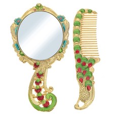 2 Pcs Vintage Hand Mirror