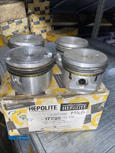 Mgb 1975 hepolite pistons - mgb, 1975-71