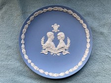 Wedgwood Jasperware Charles & Diana Royal Wedding 1981 Wedding Plate
