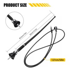 Rubber 16" Black Long Bee