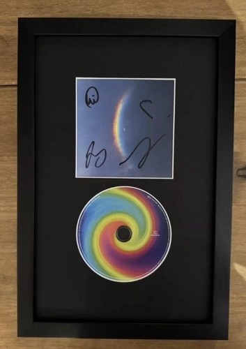 Signed coldplay moon - signed,