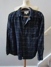 Men's M & S  Navy Blue Check