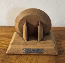 Teak treen from HMS Sirdar