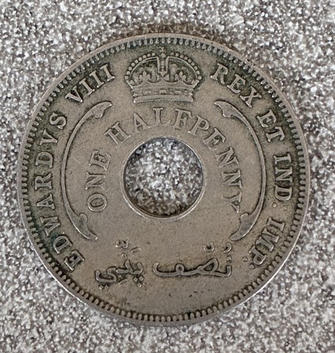 British west africa penny - west,