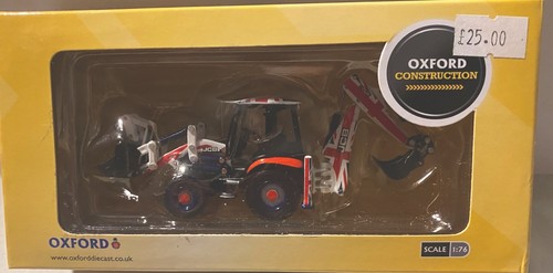 Oxford diecast jcb union - diecast, 1:76