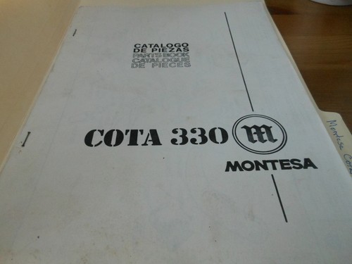 Montesa parts manual cota - parts,