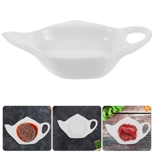 Ceramic tea bag holder - bag, teapot