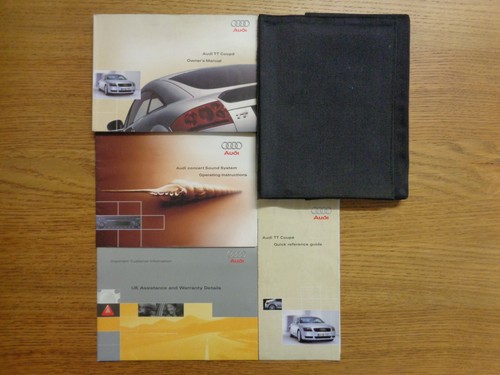 Audi coupe owners handbook - coupe,