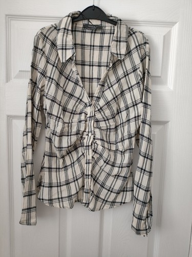 Primark check shirt blouse - check,