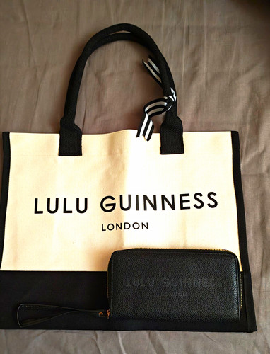 Lulu guinness cream black - lulu,