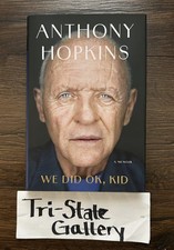 SIGNED BOOK Anthony Hopkins We