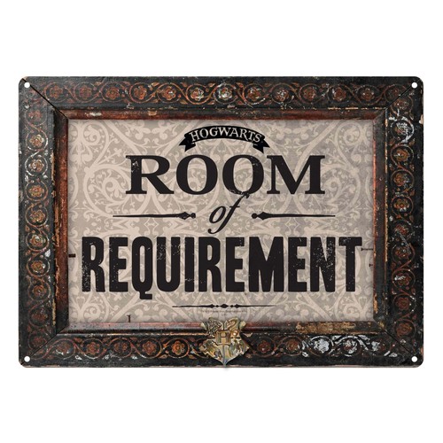 New harry potter tin - new, sign