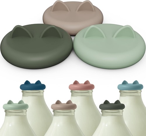 Milk bottle tops - tops, [one