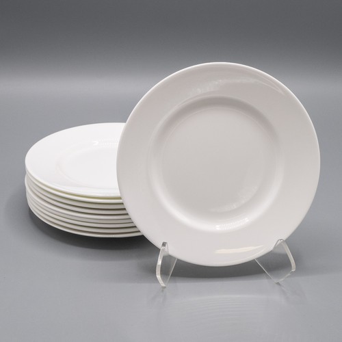 Wedgwood white bread plates - white, 6"