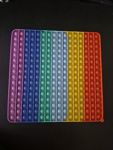 Jumbo rainbow pop - rainbow, pop-it