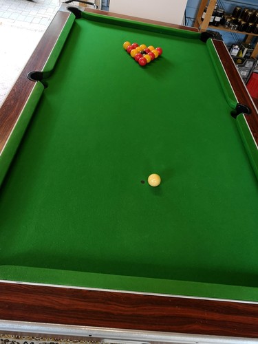 Slate bed 6ft pub pool - slate,
