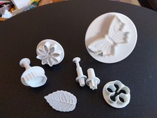 Selection Of Icing Cutters Butterfly Flower Leaf Heart Star