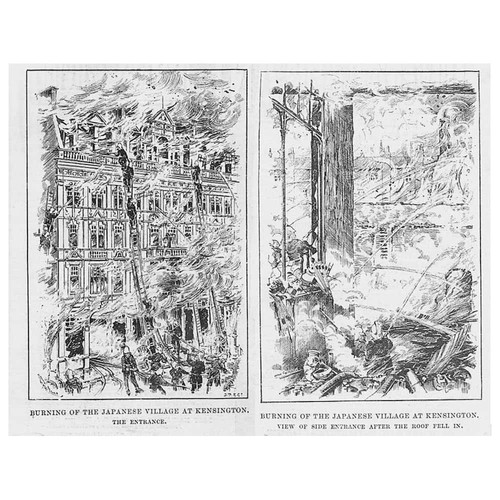 London burning the japanese - burning,