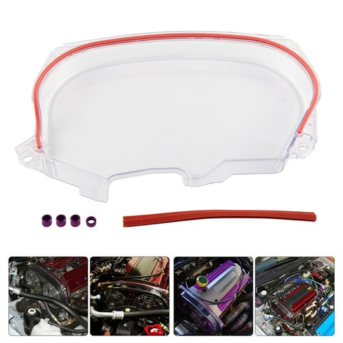 Clear timing belt - pulley, cover