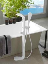 Porcelanosa Noken - Floor Standing Mixer - White - New
