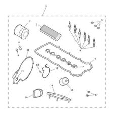 Triumph Rocket 3 - Engine Service Kit - OEM T3990133