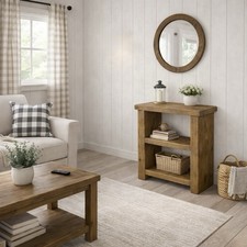 Solid Wood BookCase Hallway