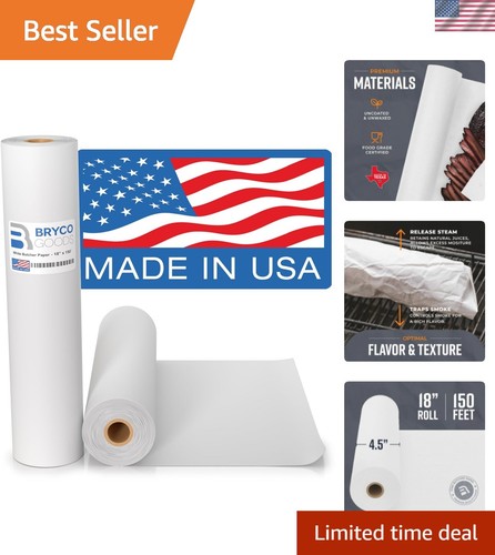 White kraft butcher paper - paper, roll