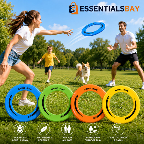 Durable hollow ring frisbee - durable,