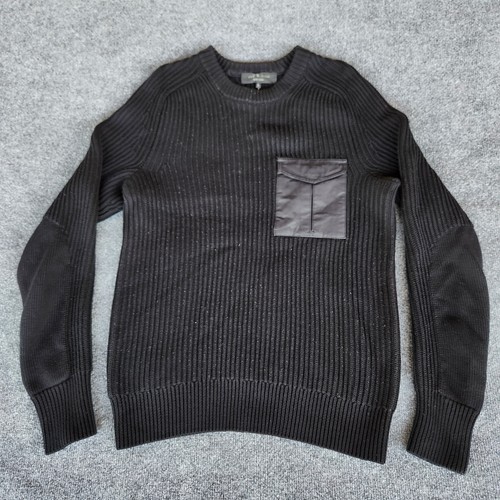 Rag bone elijah ribbed - bone,