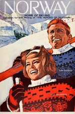 Ski Posters Norway Home Of