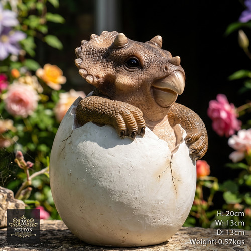 Hatching egg sculpture statue - sculpture,