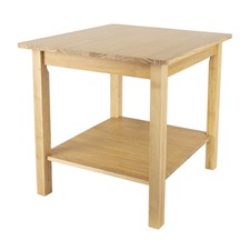 2-Tier Wooden Square Coffee