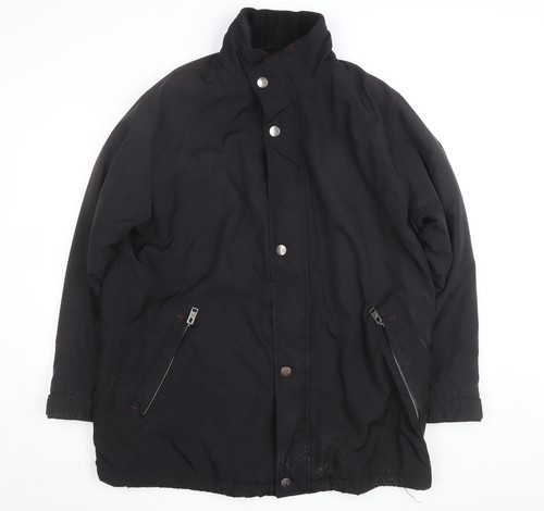 Bugatti men black parka - bugatti,