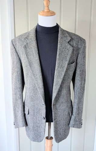 Vintage harris tweed grey - vintage,