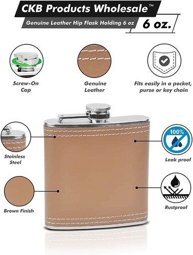 Genuine leather hip - leather,