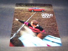 Top Rarity Stunning Brochure Datsun 1200 Coupe Sunny 1970!!!
