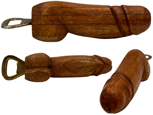 Bottle opener wooden - bottle,